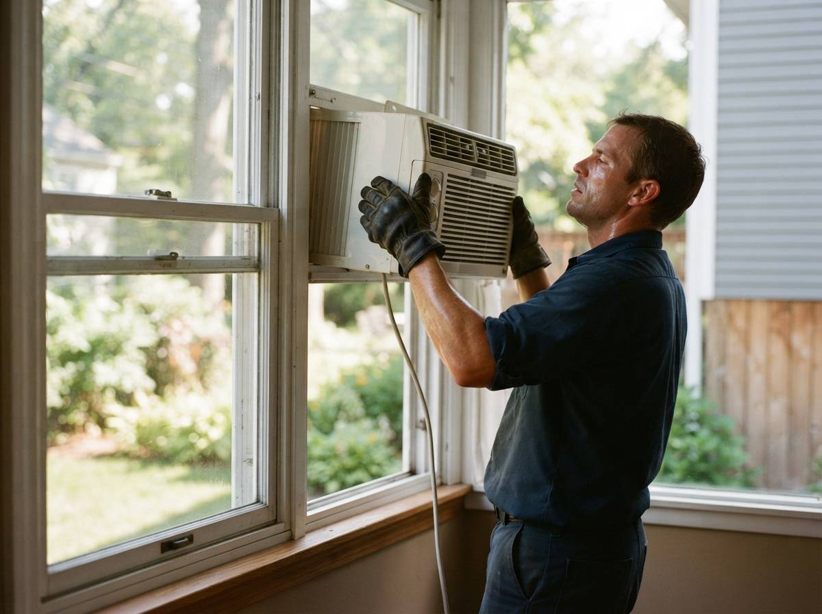 Sizing matters more than brand names when picking an energy efficient window air conditioner.