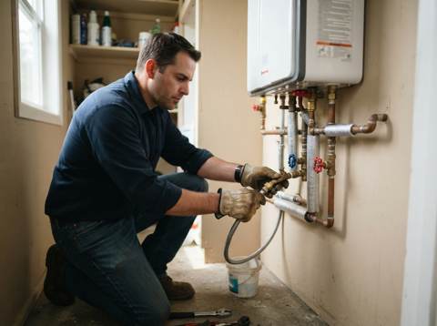 How to Descale and Clean a Tankless Water Heater Annually